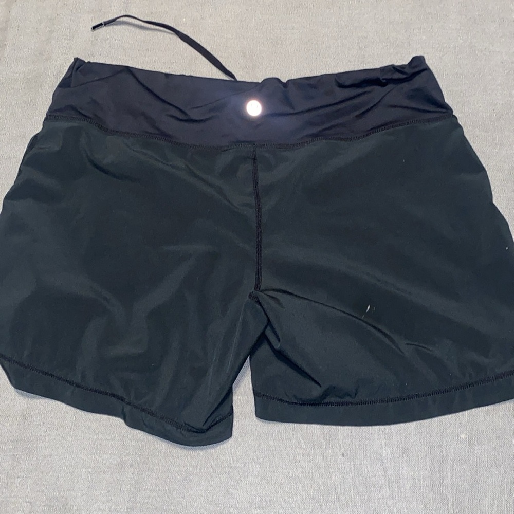 Women's Black Athletic lululemon shorts